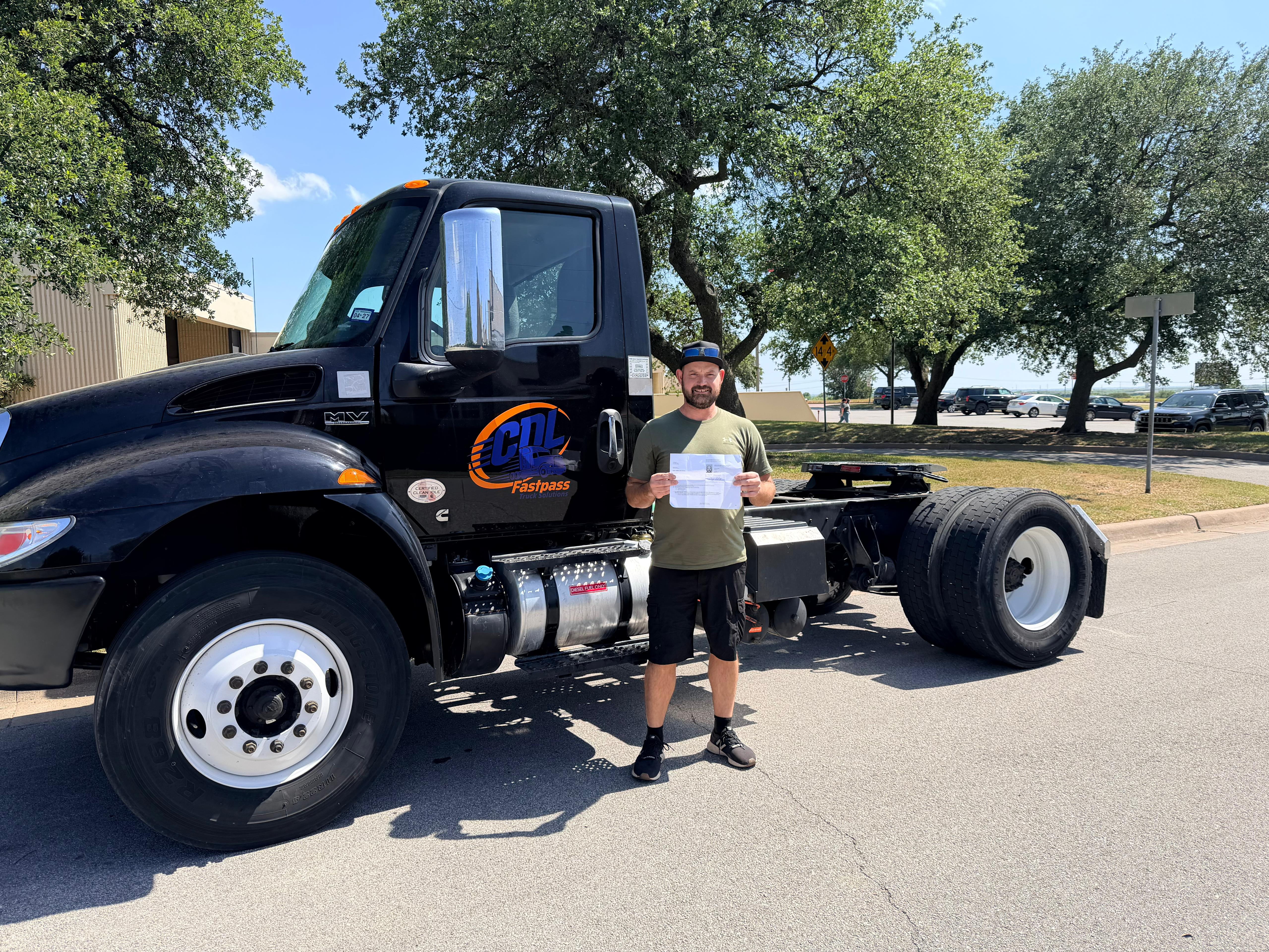 FastPass CDL truck and range